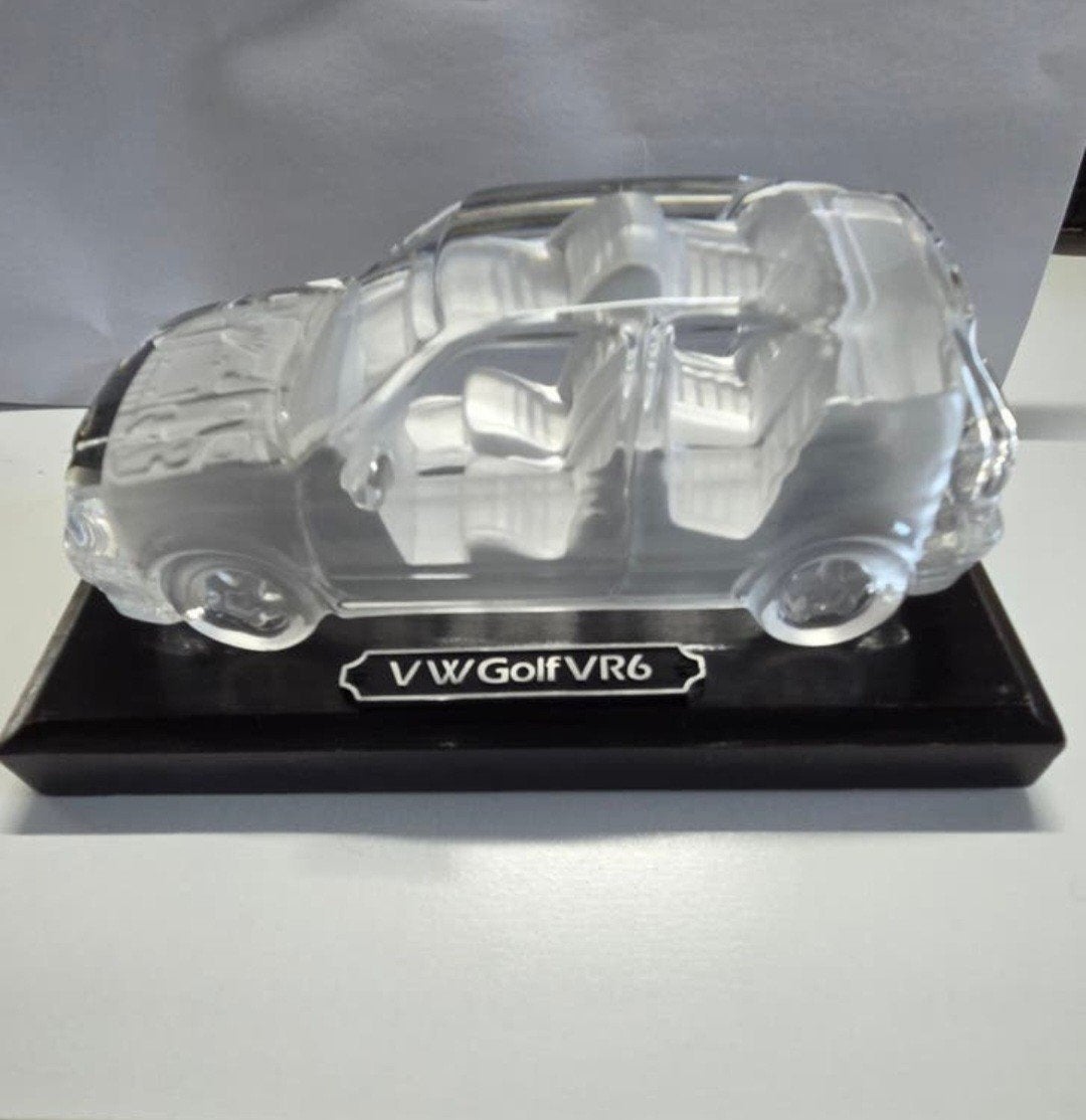 Zeldzaam Nachtmann Kristallen VW Golf VR6 Model, Ophalen of Verzenden, Zo goed als nieuw, Auto's