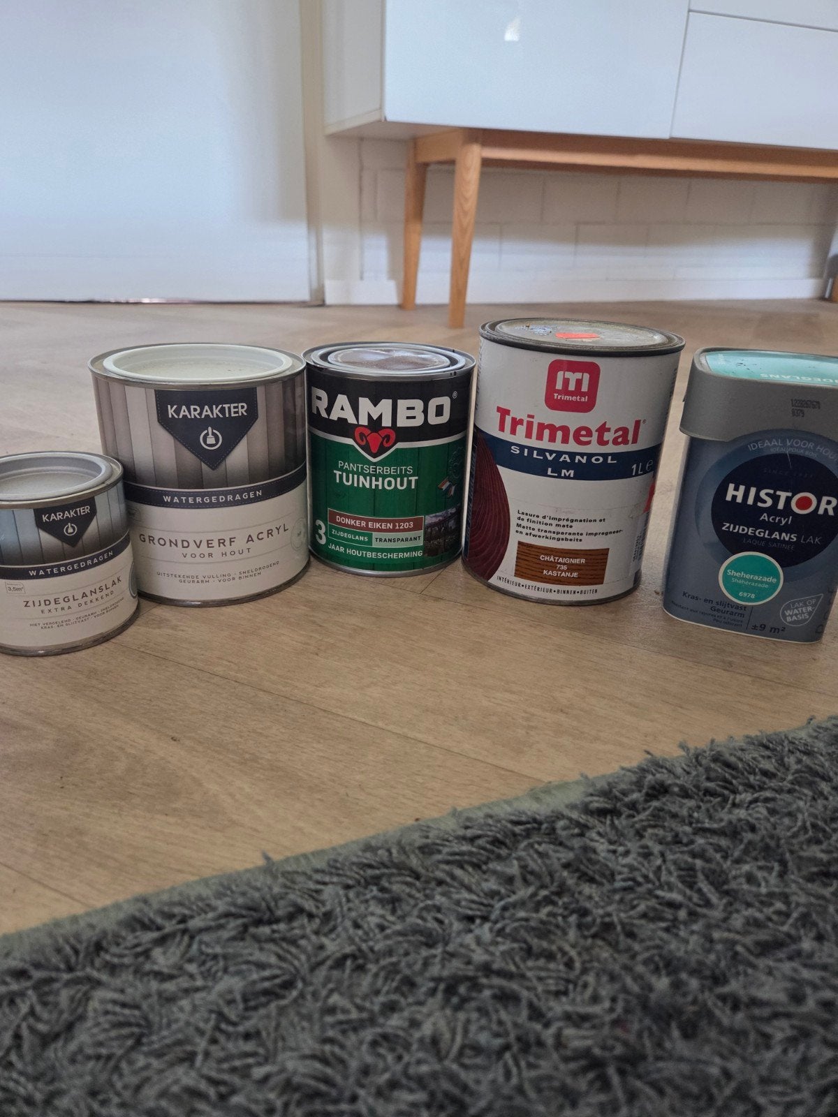 Verf & Beits Pakket: CetaBever, Rambo, Trimetal + Bonus, Ophalen, Zo goed als nieuw, Overige typen
