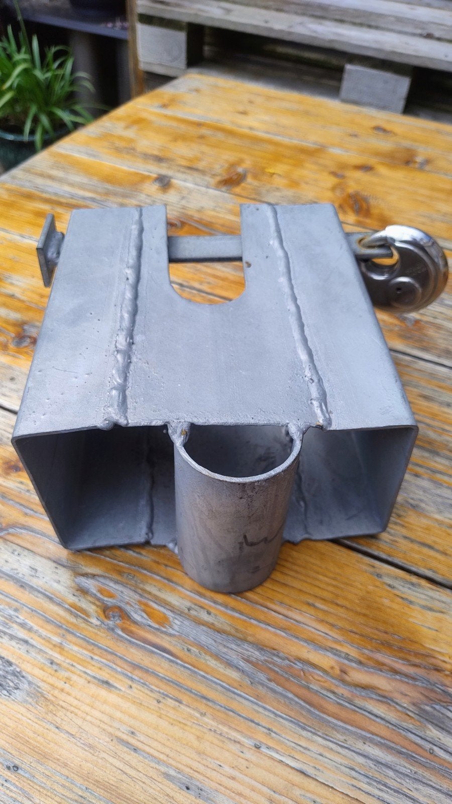 Dissel slot caravan, Ophalen