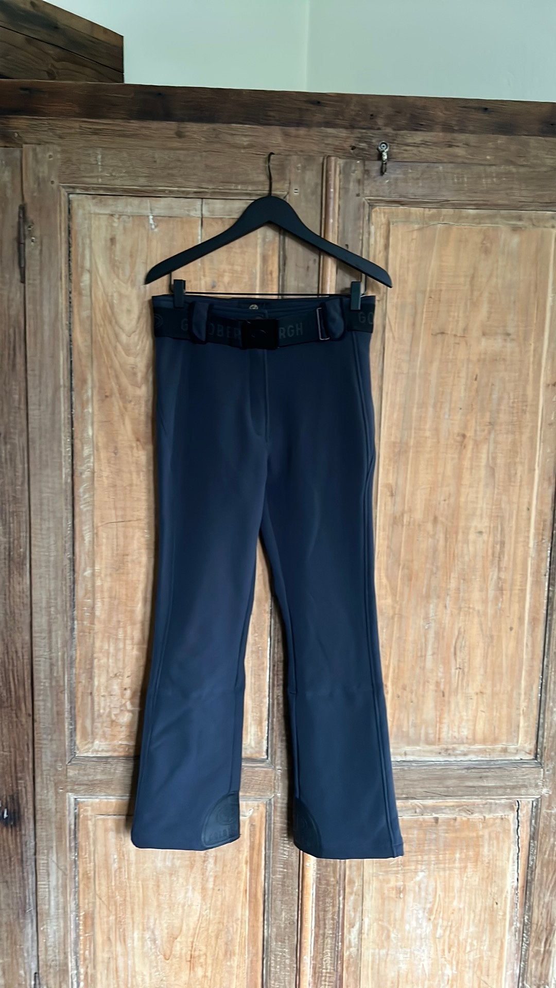 Goldbergh skibroek ski broek navy blauw 40 M, Ophalen of Verzenden, Zo goed als nieuw, Maat 38/40 (M), Broek