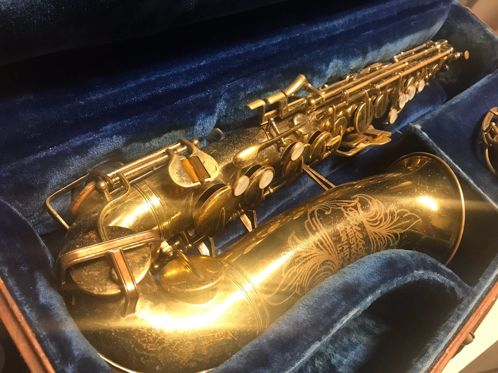 Buescher Aristocrat alt sax USA, Muziek en Instrumenten, Ophalen of Verzenden, Zo goed als nieuw