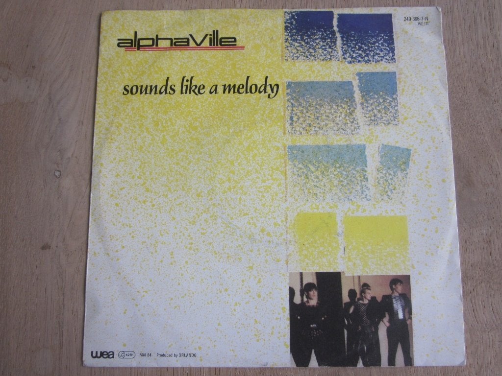 Alphaville - Sounds like a melody, Verzenden, 7 inch, Zo goed als nieuw, Beschermende buitenhoes