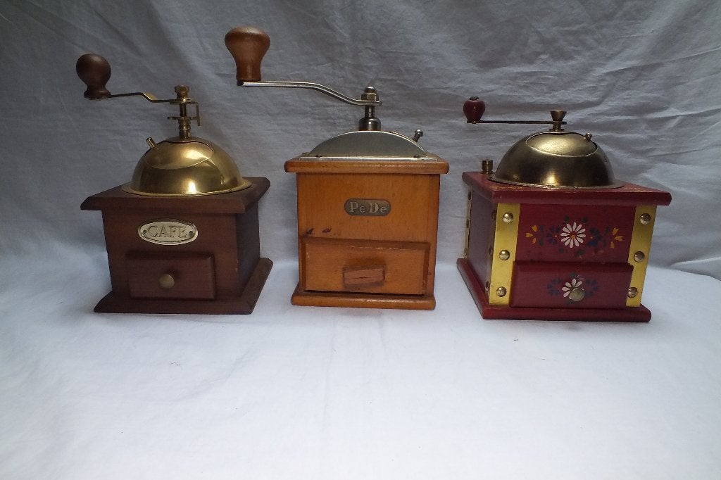 3x koffiemolens., Antiek en Kunst, Antiek | Keukenbenodigdheden, Ophalen of Verzenden