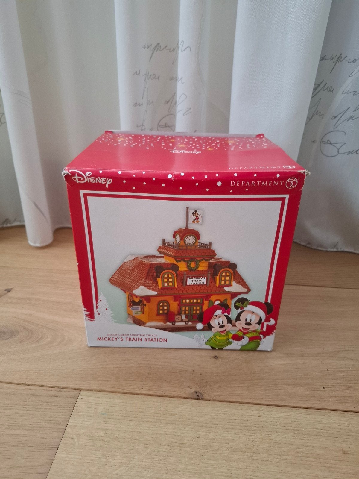 Department 56 - Disney Mickey’s Train Station, Diversen, Ophalen of Verzenden, Nieuw