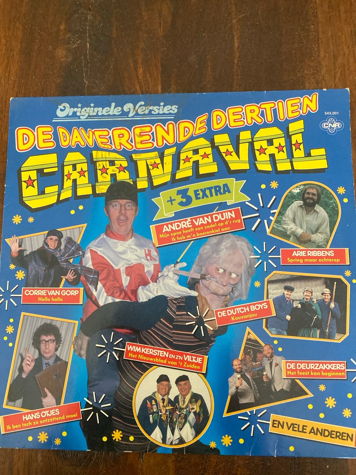 De Daverende Dertien Carnaval +3 Extra LP, LP, Gebruikt, Overige genres, Ophalen of Verzenden