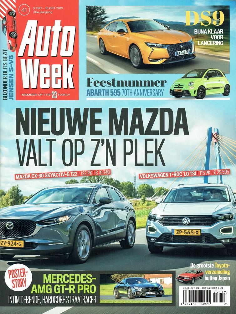 Autoweek 2019 nr. 41 (o.a. Mazda CX-30 & Volkswagen T-Roc), Verzenden, Gelezen, Algemeen