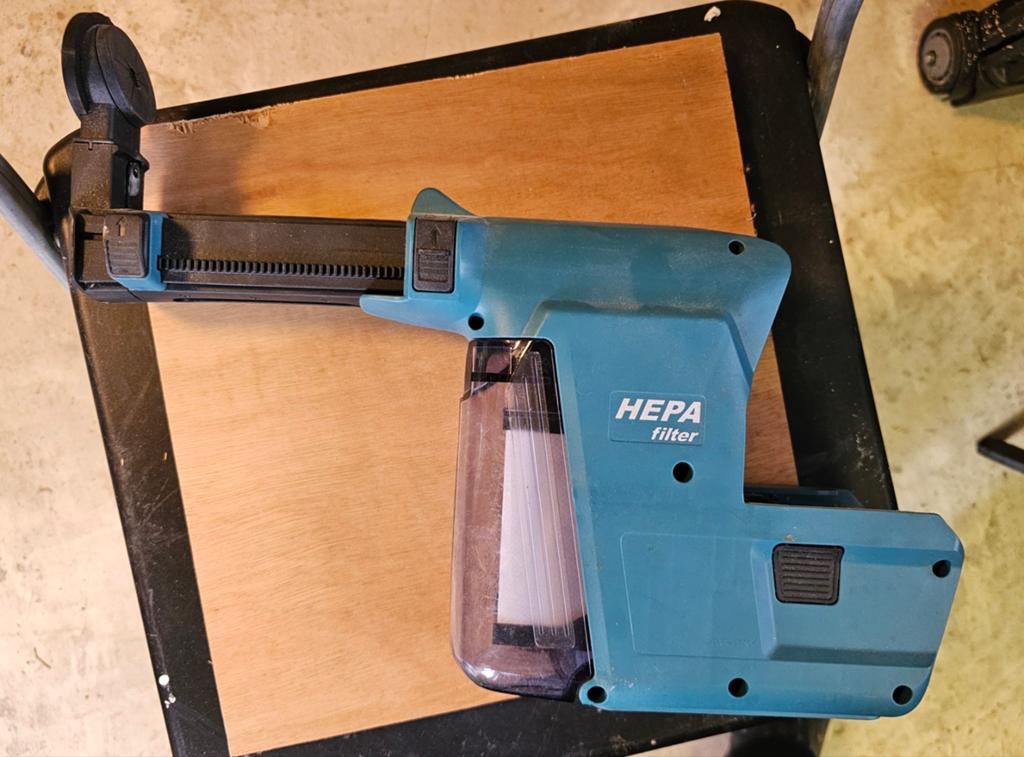 Makita DX02 Boorstofzuiger - HEPA filter, Ophalen of Verzenden, Gebruikt, Overige typen