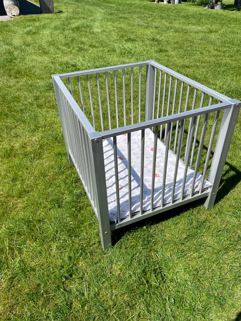 Bopita kinderbox, Ophalen, Gebruikt, Rechthoekig, In hoogte verstelbaar