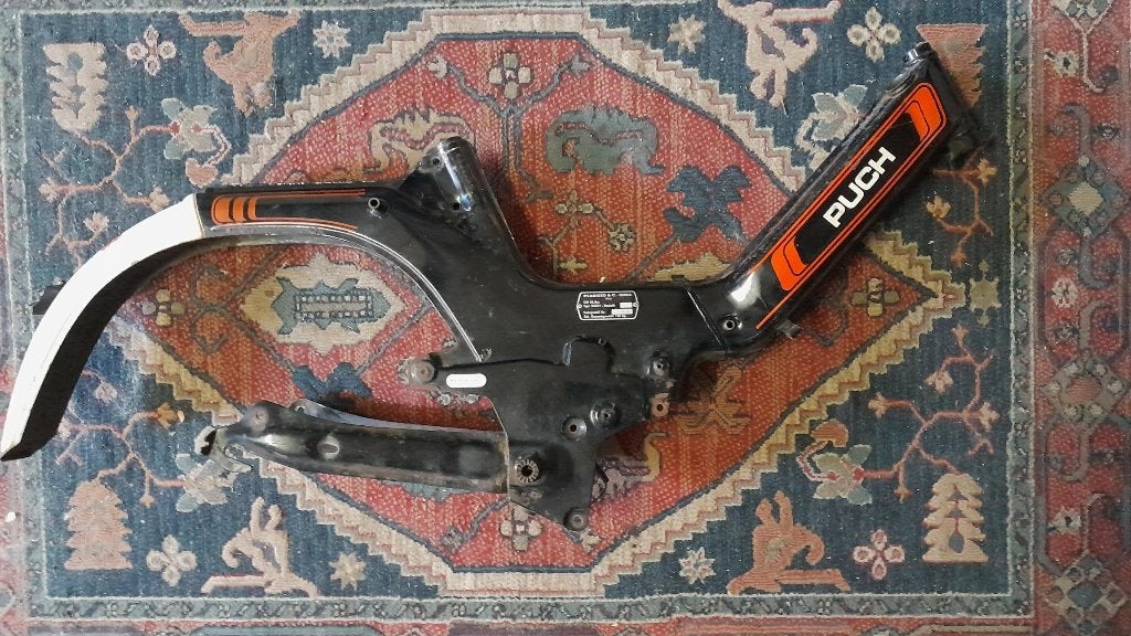 Puch Macho frame 1985, Fietsen en Brommers, Ophalen, Gebruikt, Frame