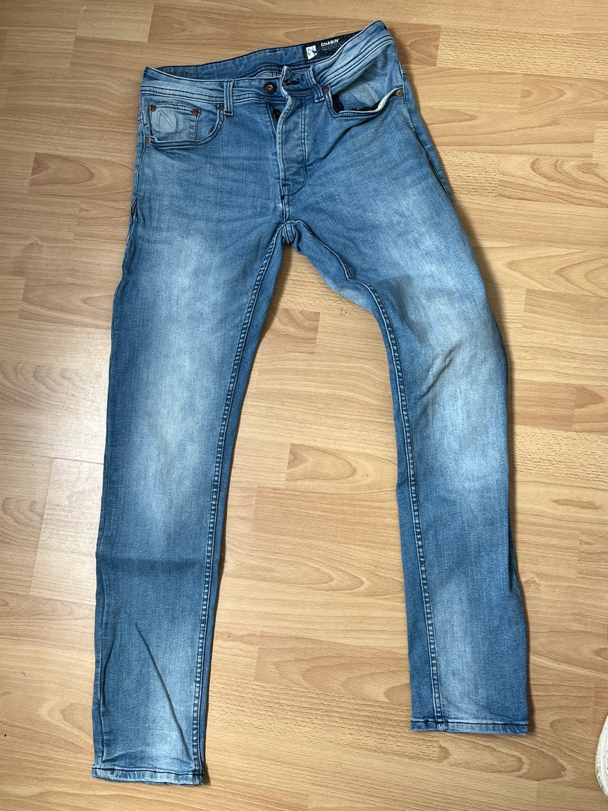 Chasin' Crown Madison Jeans - Maat 29/32, Ophalen of Verzenden, Gedragen, Blauw, W32 (confectie 46) of kleiner