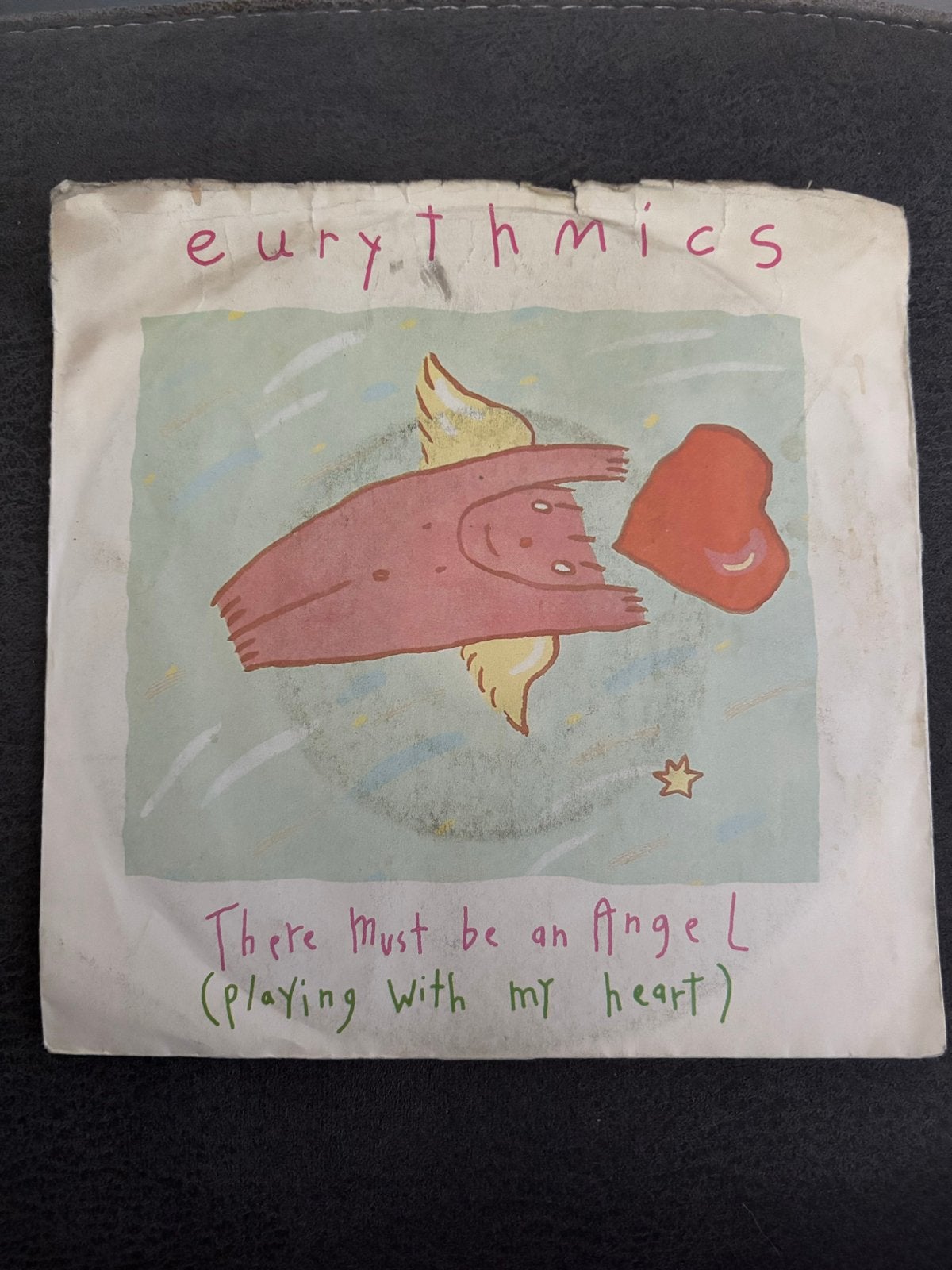 Eurythmics - There Must Be An Angel 7" Vinyl Single, Gebruikt, 7 inch, Ophalen of Verzenden, Pop