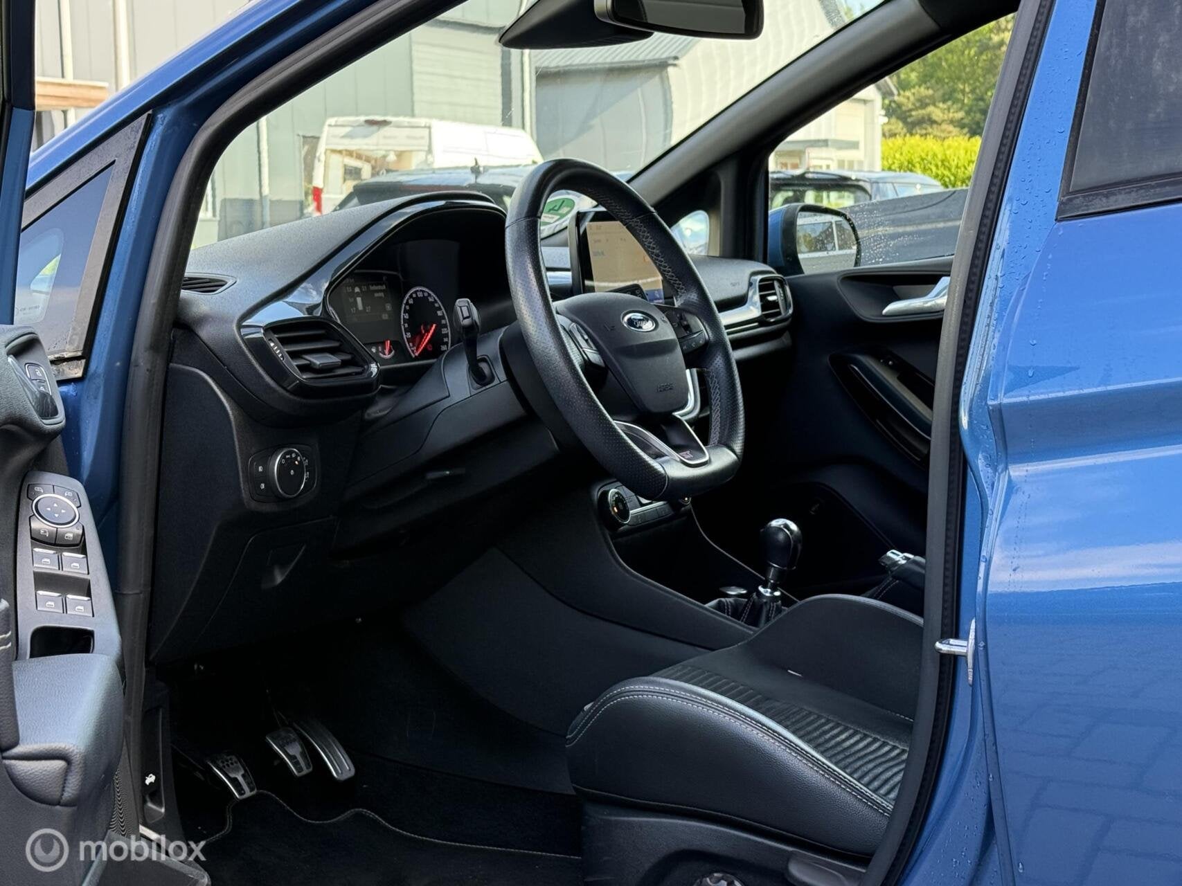 Ford Fiesta 1.5 EcoBoost ST-3 Leder Exclusive|LED|B&O|18inch, Voorwielaandrijving, 1498 cc, Zwart, 1188 kg