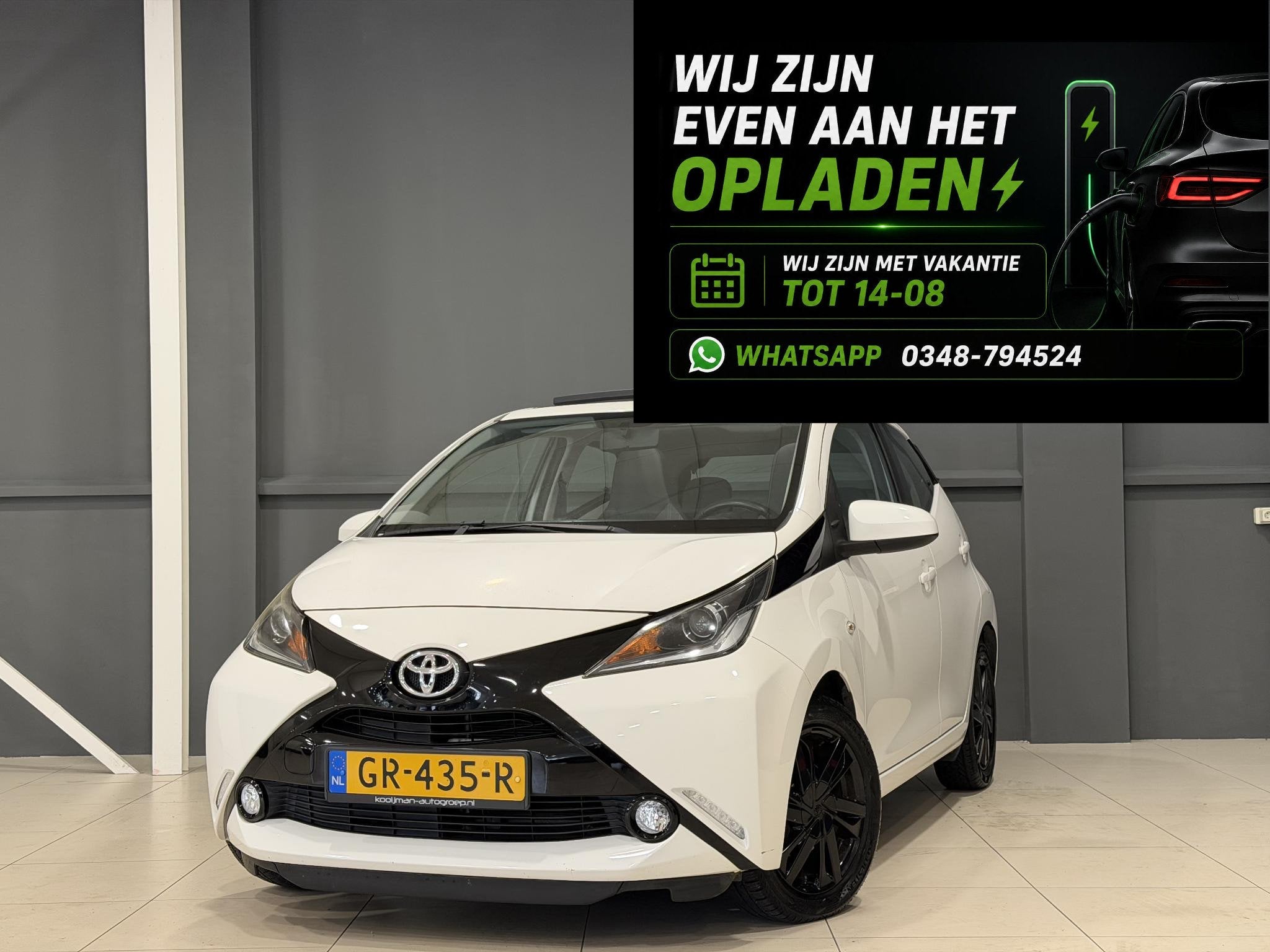 Toyota Aygo 1.0 VVT-i x-wave | Vouwdak | Lichtmetalen velgen, Auto's, Toyota, Voorwielaandrijving, Stof, Gebruikt, Euro 6