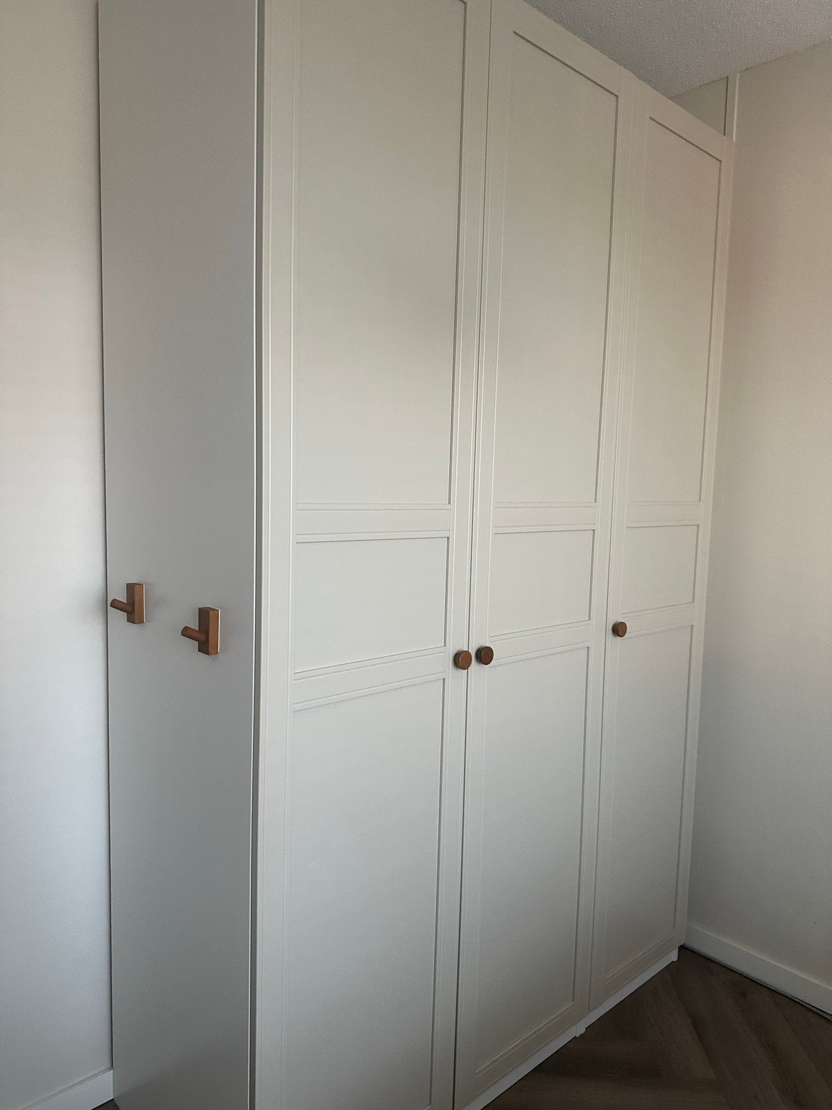 Ikea Pax Kast Beige 150x236 met Indeling, Ophalen, Gebruikt, 100 tot 150 cm, 200 cm of meer