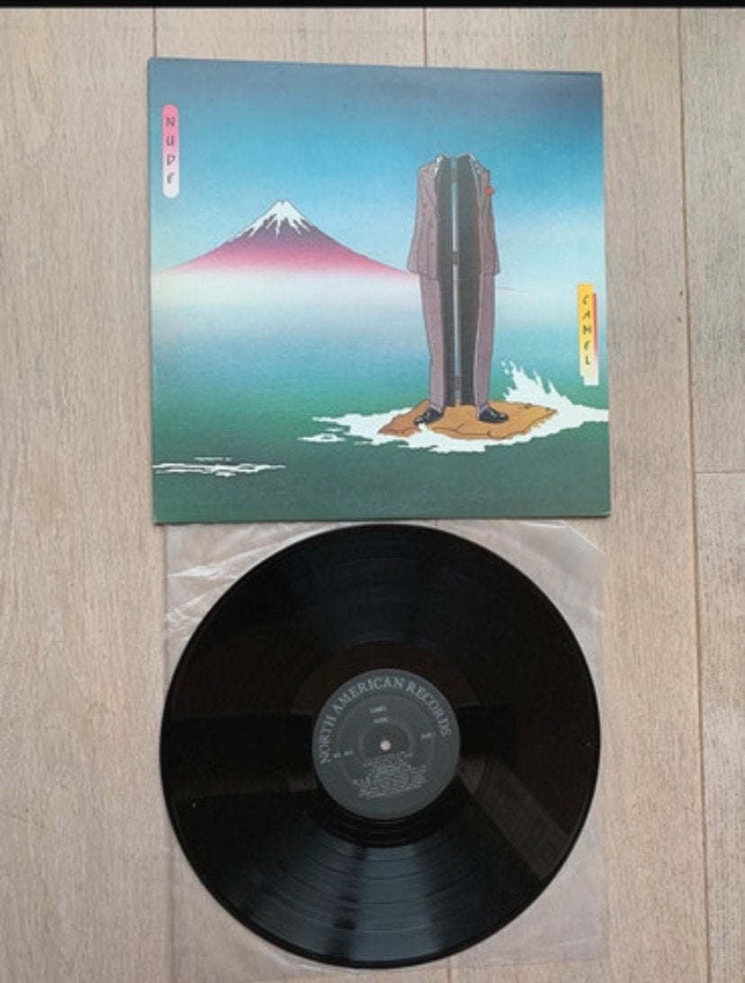 Camel - Nude LP (1981), Cd's en Dvd's, LP, Originele persing, Ophalen of Verzenden, 12 inch