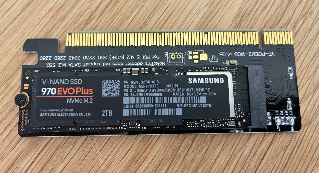 Samsung 970 EVO Plus 2TB NVME M.2 interne SSD, Computers en Software, Harde schijven, Intern, 2TB, Verzenden, SSD