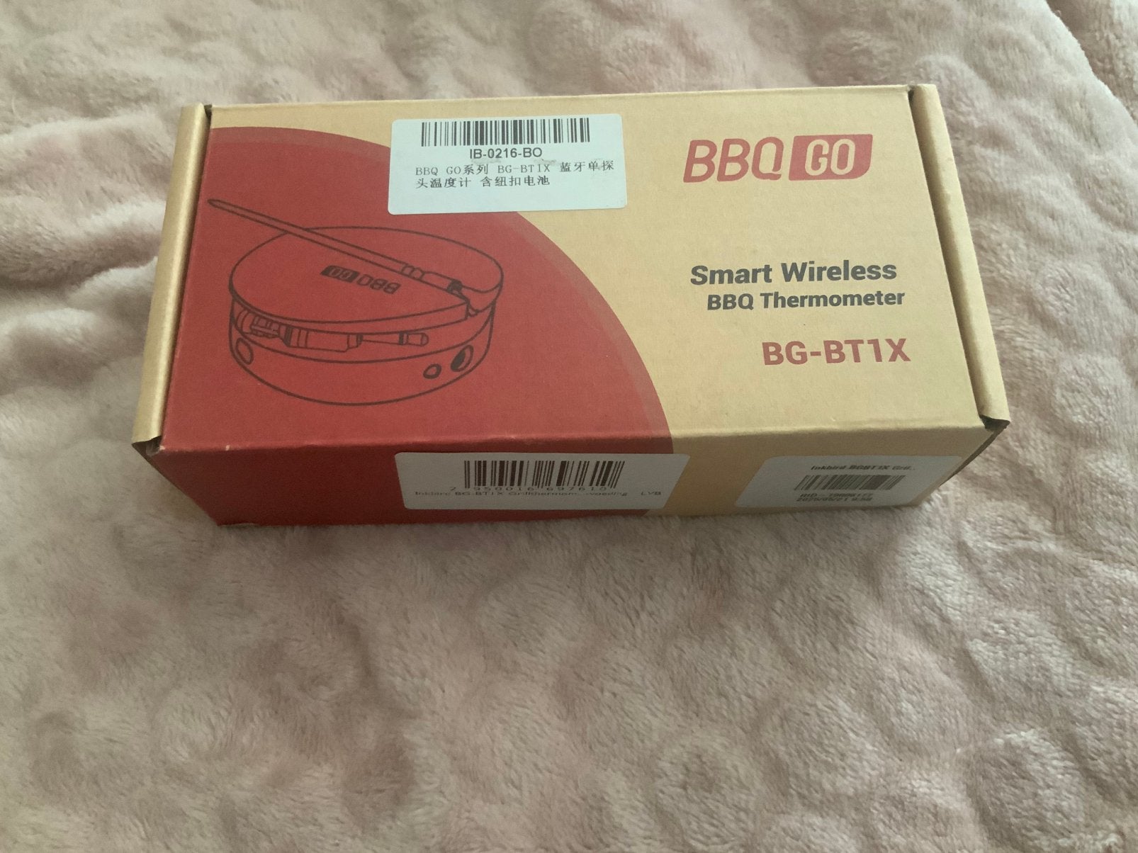 INKBIRD BG-BT1X Bluetooth Thermometer nieuw*, Tuin en Terras, Barbecue-accessoires, Zo goed als nieuw, Ophalen of Verzenden