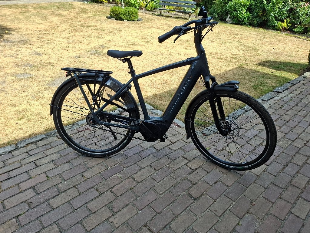 Elektrische herenfiets Gazelle Grenoble C5, Ophalen, Zo goed als nieuw, 51 tot 55 cm, Gazelle