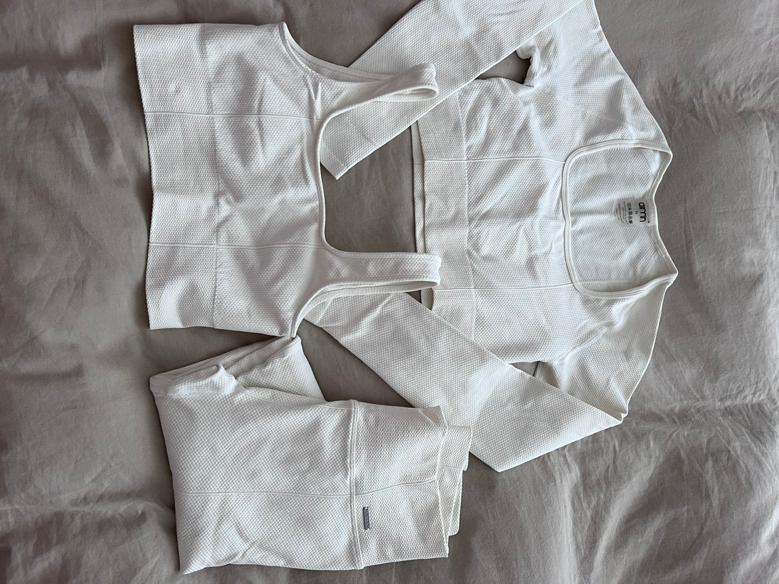 Aim’n 3 delig fitness sportset ZGAN, Kleding | Dames, Sportkleding, Ophalen of Verzenden, Zo goed als nieuw, Maat 38/40 (M), Fitness of Aerobics