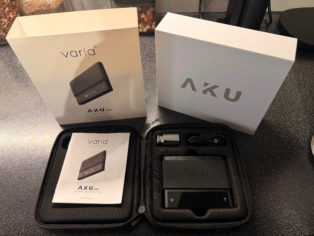 Varia AKU Mini Scale – Precision Koffieweegschaal, Ophalen of Verzenden, Zo goed als nieuw, Overige merken, Koffieweegschaal