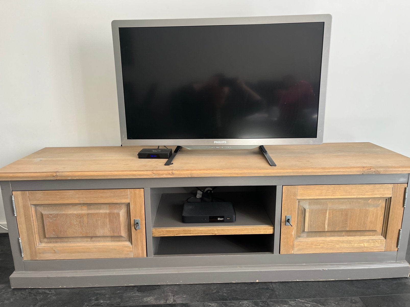 Richmond tv meubel, Ophalen, Gebruikt, 150 tot 200 cm, Minder dan 100 cm