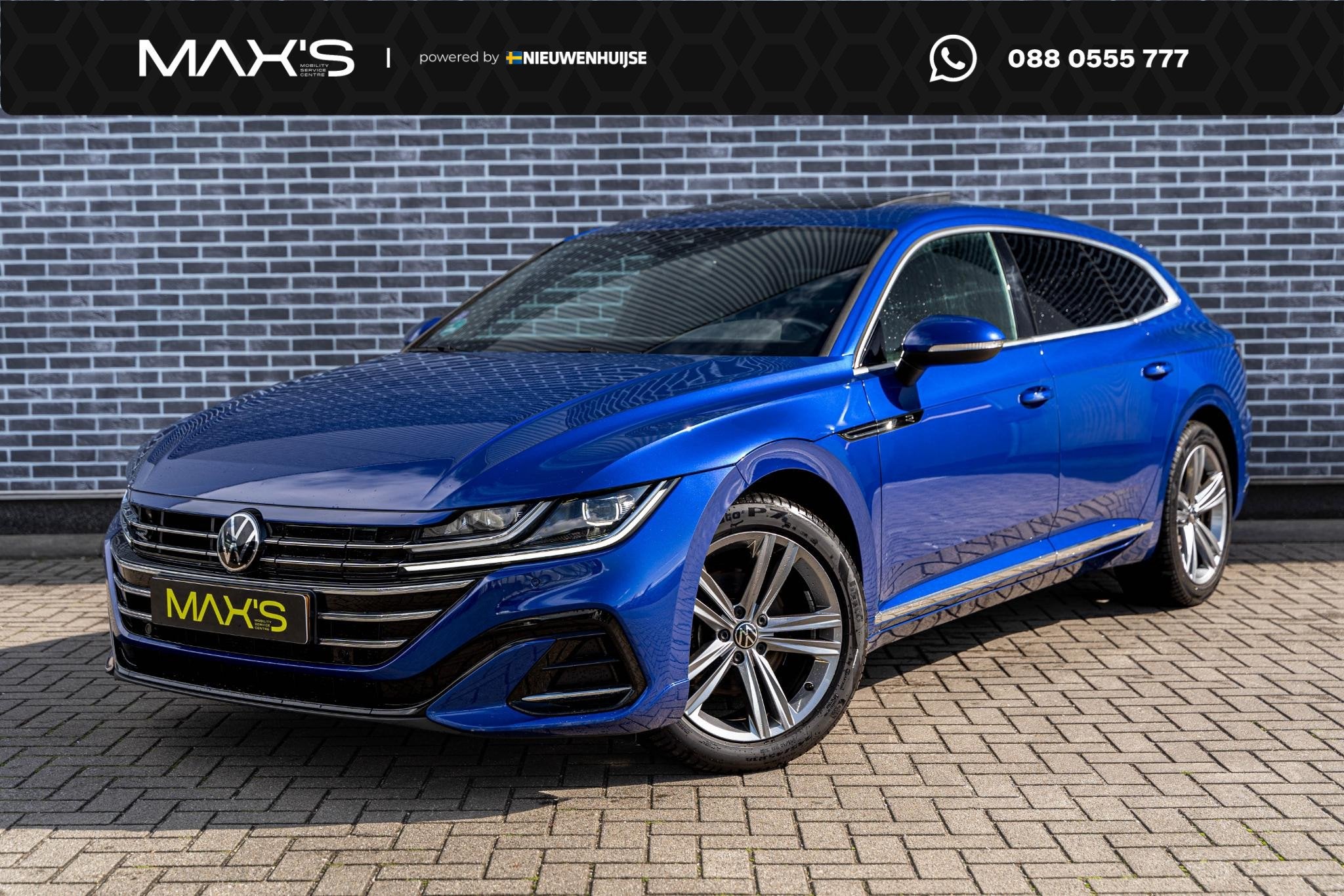 Volkswagen Arteon Shooting Brake 1.4 TSI eHybrid R-Line Busi, Auto's, Arteon, Gebruikt, 4 cilinders, Verblindingsvrij grootlicht