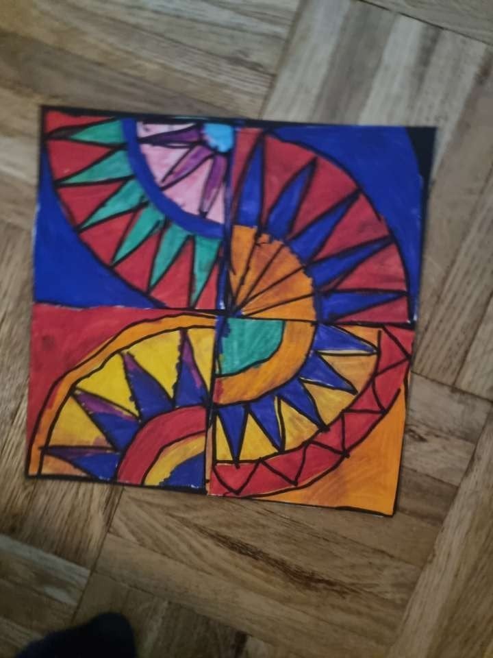 kunstwerk 9jaar schilderijen en tekeningen, Ophalen of Verzenden