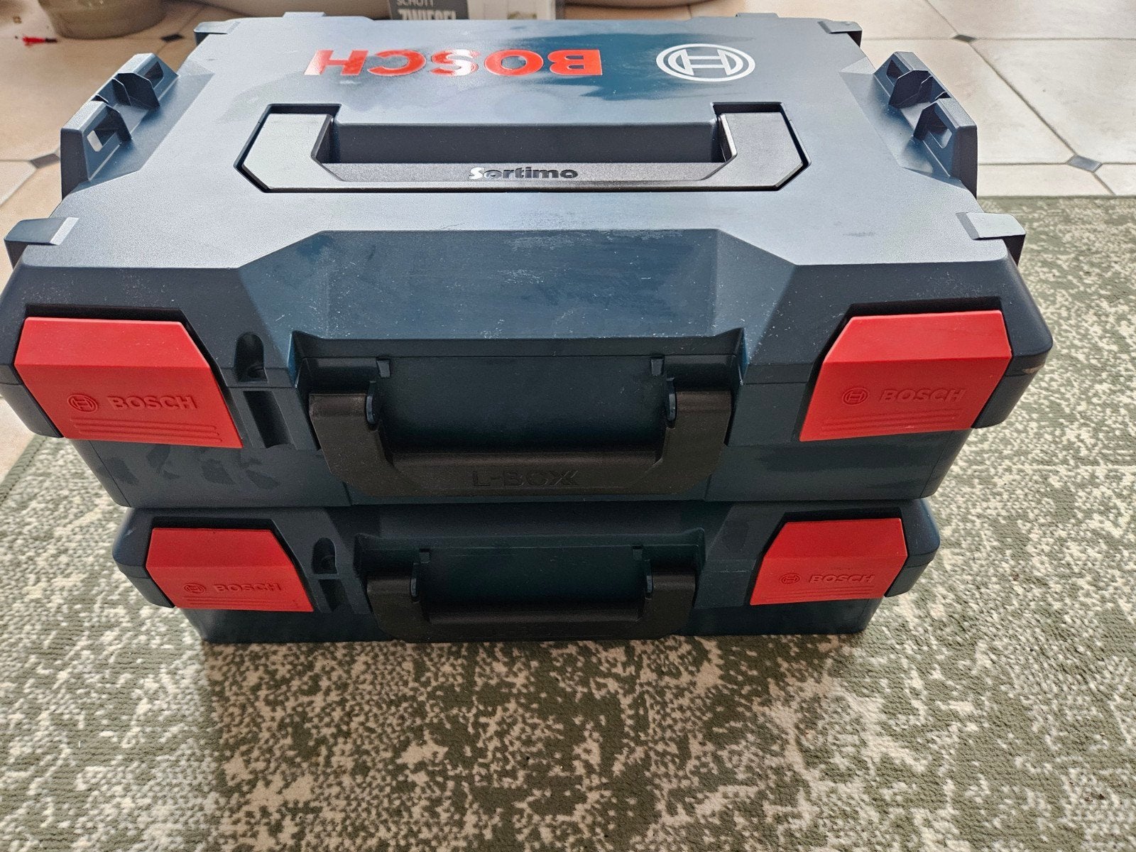Bosch L-Boxx 136 met inlays (2 stuks), Verzenden, Zo goed als nieuw