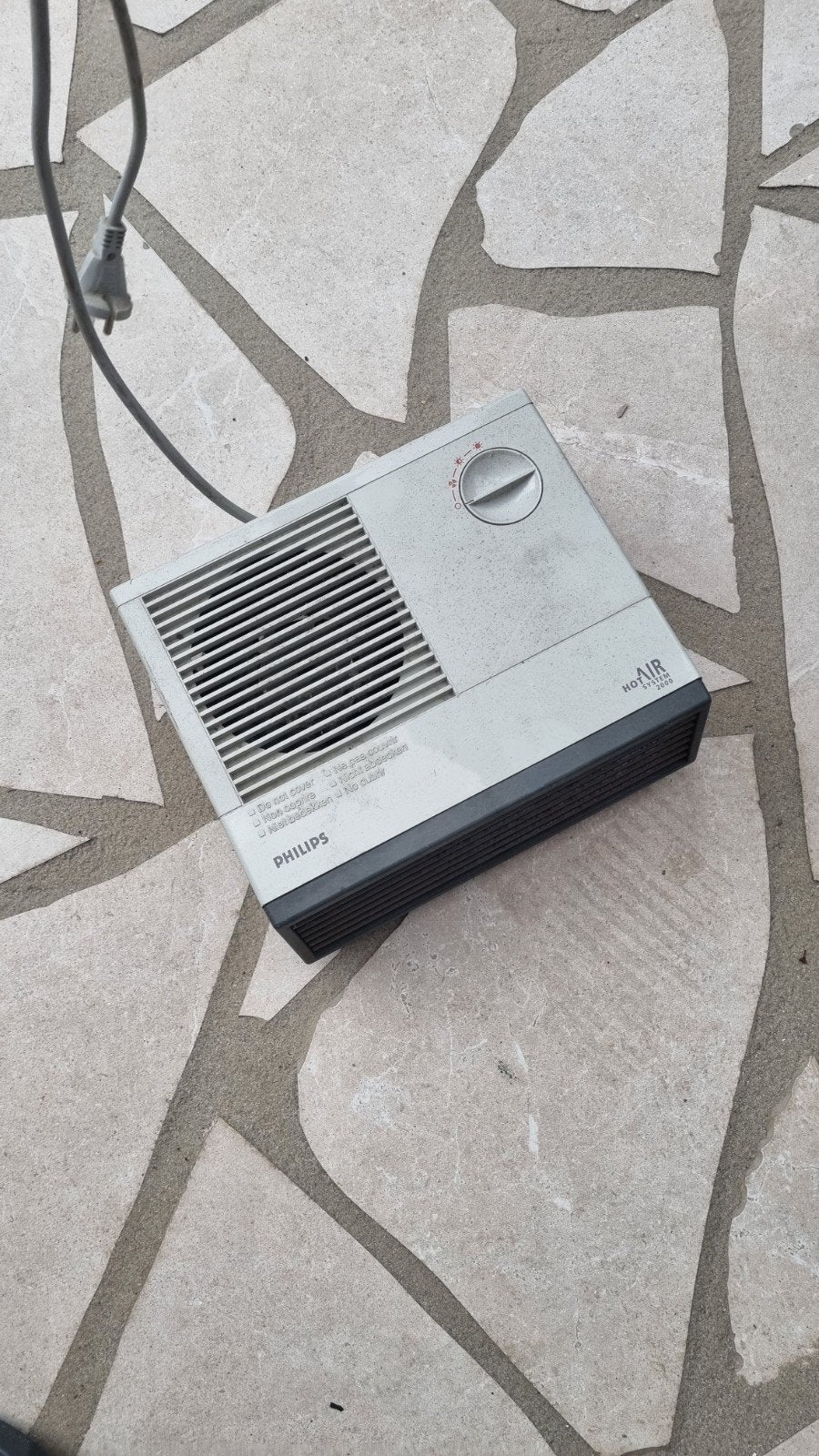Kleine Philips heater - Hot Air System 1000 Kachel, Ophalen, Gebruikt, Minder dan 30 cm, Kachel
