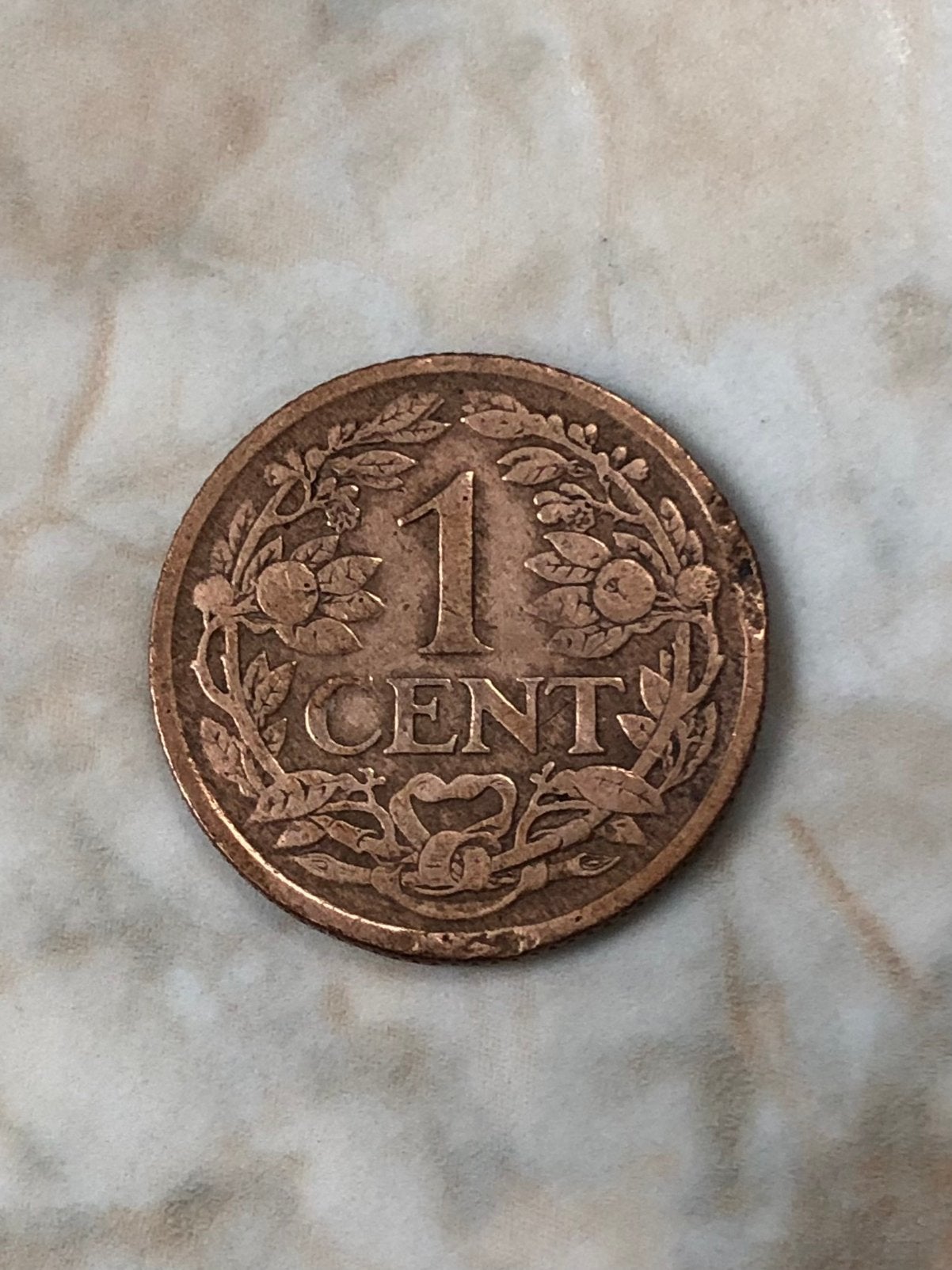 1 cent 1922, Postzegels en Munten, Munten | Nederland, Verzenden, Koningin Wilhelmina, 1 cent, Losse munt