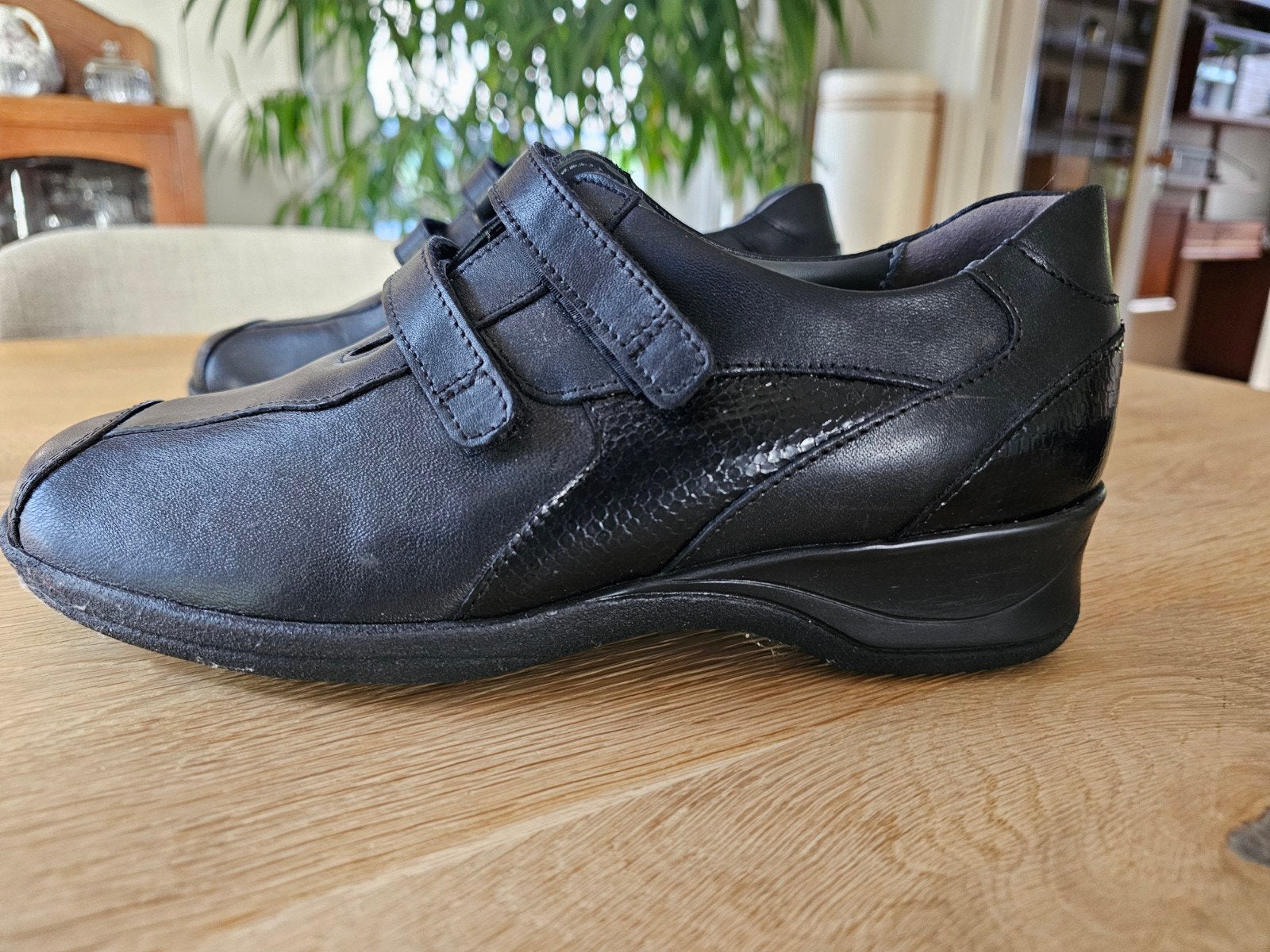 Xsensible Lucia Zwarte Comfortschoenen Mt 39. H breedte, Xsensible, Zwart, Nieuw, Ophalen of Verzenden