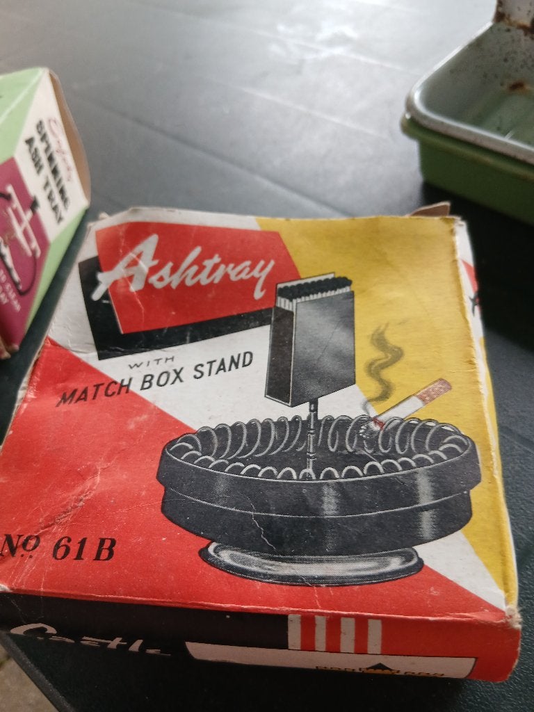 Vintage asbak, Ophalen of Verzenden, Nieuw, Sigarenbandjes