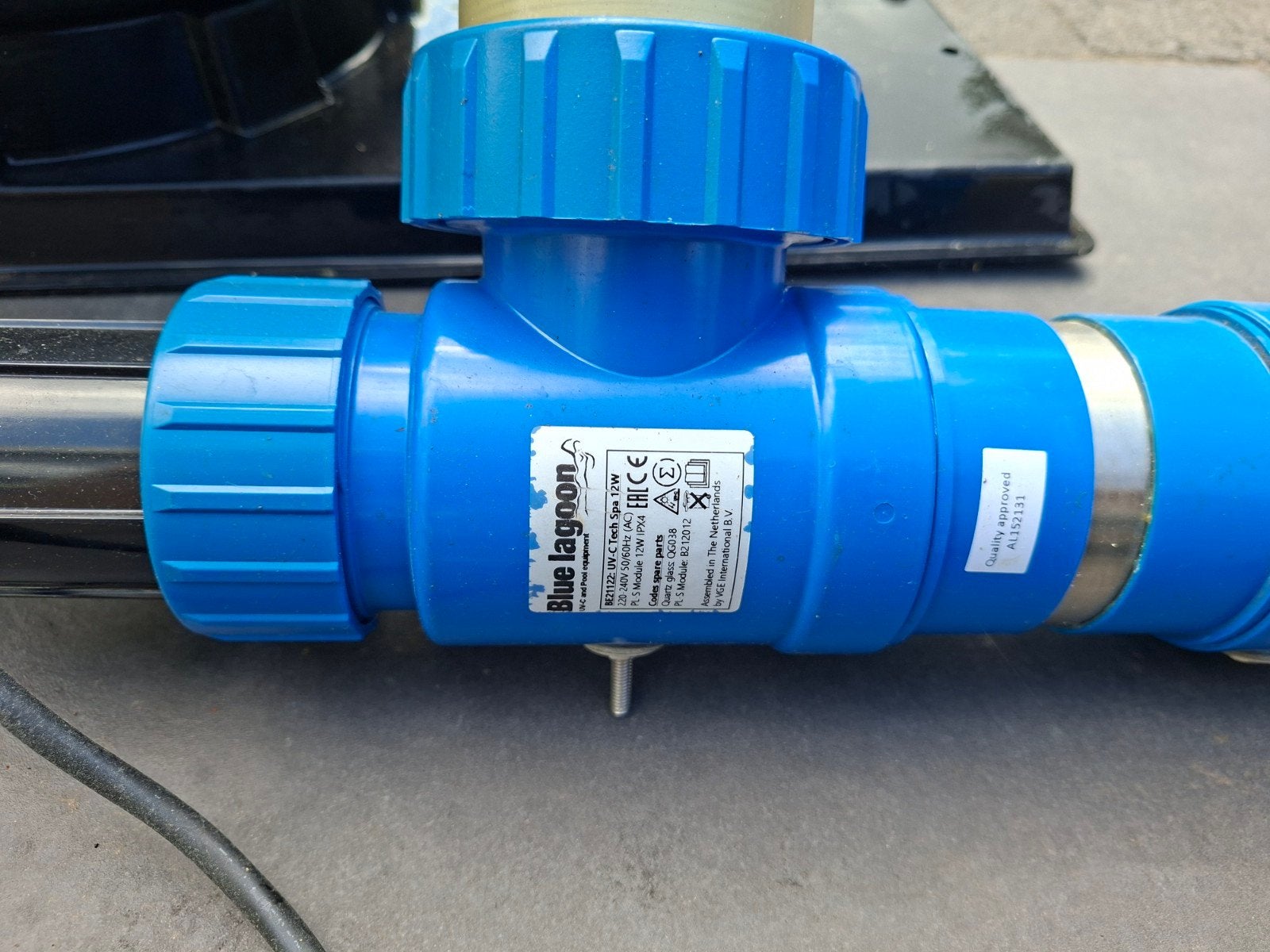 Te koop zandfilter pomp met uw  lamp, Tuin en Terras, Ophalen of Verzenden, Zo goed als nieuw