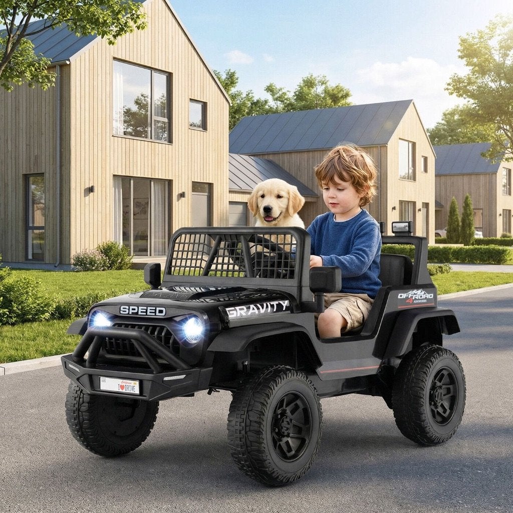 Elektrische kinderauto jeep - 24V - Nieuw in de doos, Ophalen of Verzenden, Nieuw