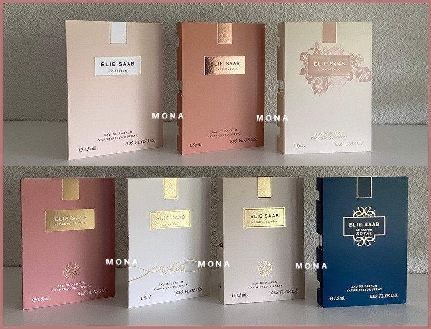 ElieSaab Le Parfum set 7 parfum samples proefjes testers, Verzenden, Nieuw