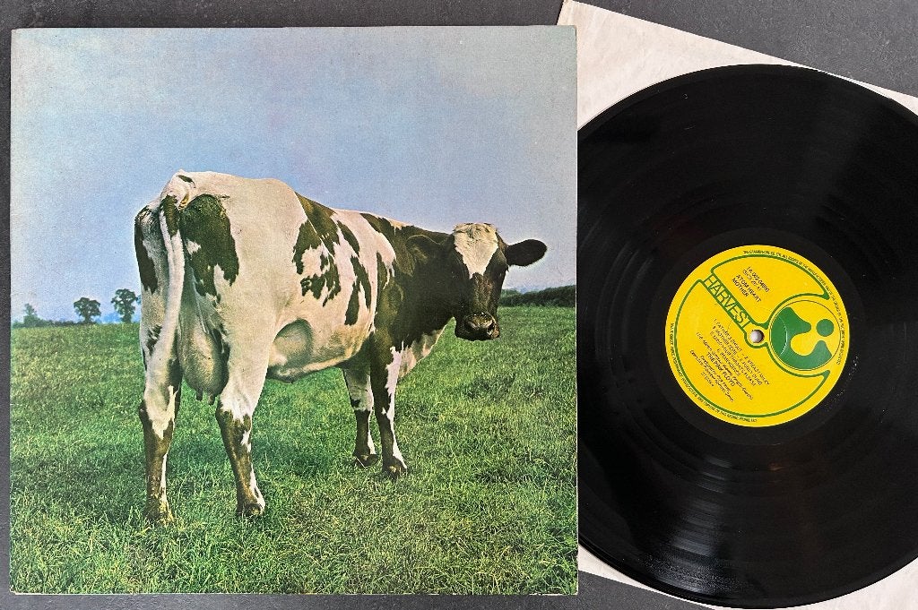 PINK FLOYD - Atom heart mother ( LP; NMINT ), LP, Progressive Rock, Ophalen of Verzenden, Zo goed als nieuw