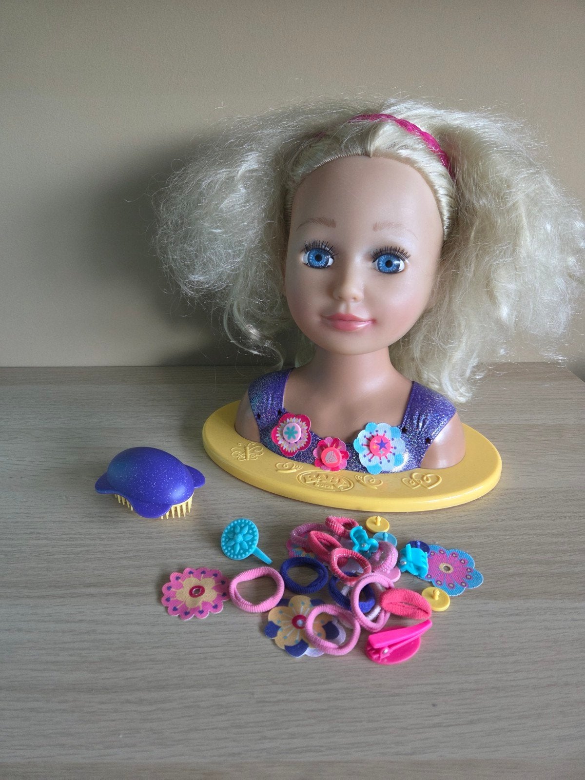 Baby Born Sister Kaphoofd met accessoires, Ophalen of Verzenden, Gebruikt, Overige typen
