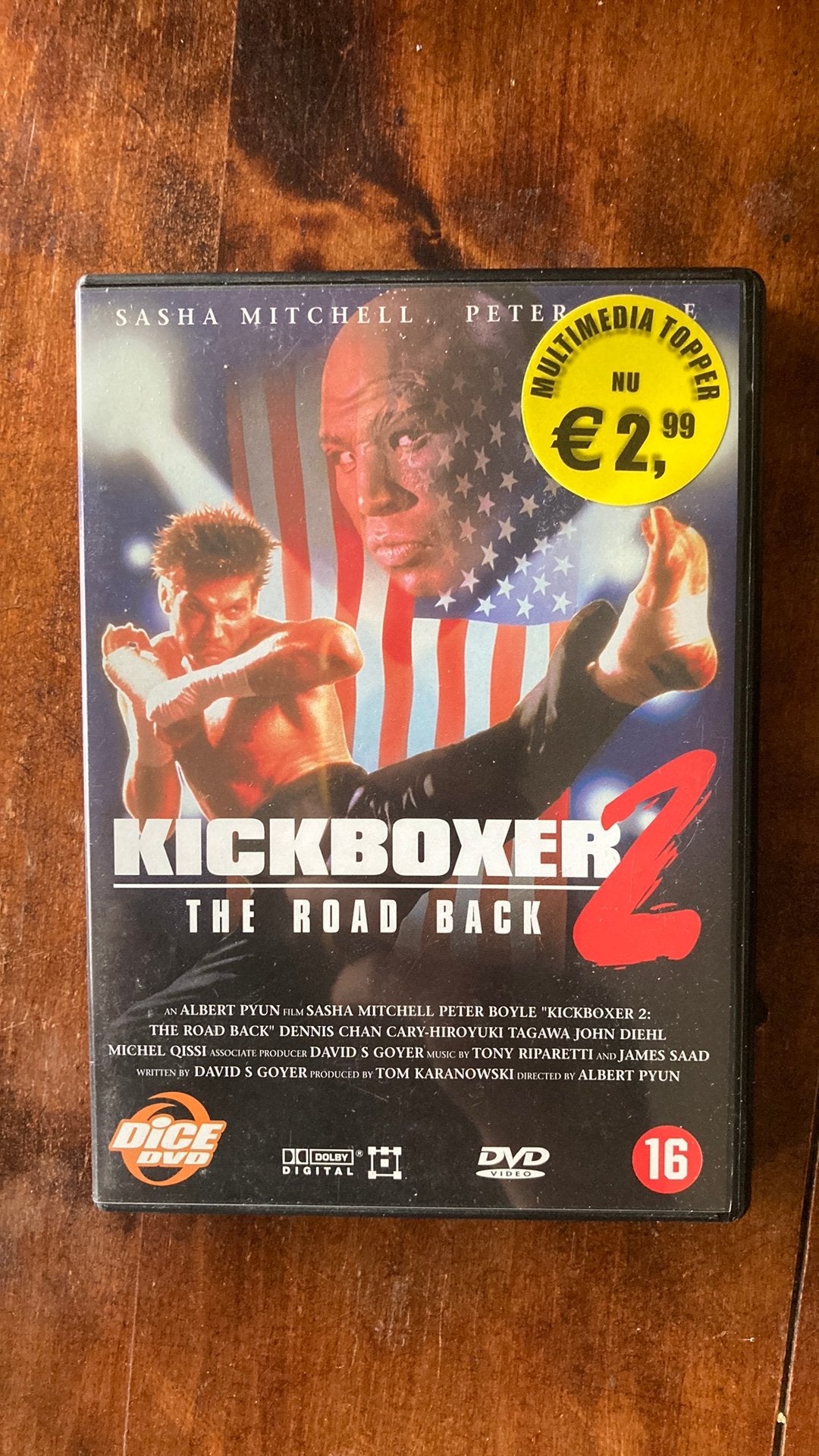 Kickboxer 2 - The Road Back, Vanaf 16 jaar, Ophalen of Verzenden, Zo goed als nieuw