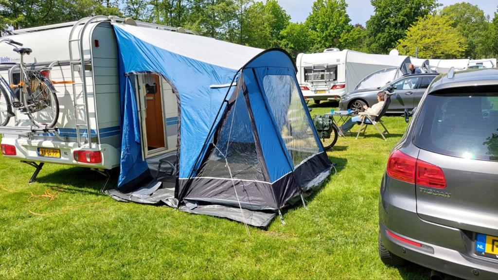 Voortent / deeltent voor aan caravan., Ophalen of Verzenden