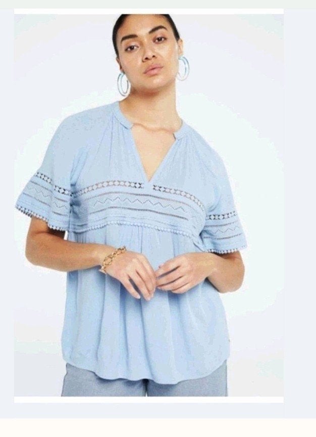 Fabienne Chapot Alazza top/ blouse maat 38 *nieuw *, Maat 38/40 (M), Blauw, Nieuw, Ophalen of Verzenden