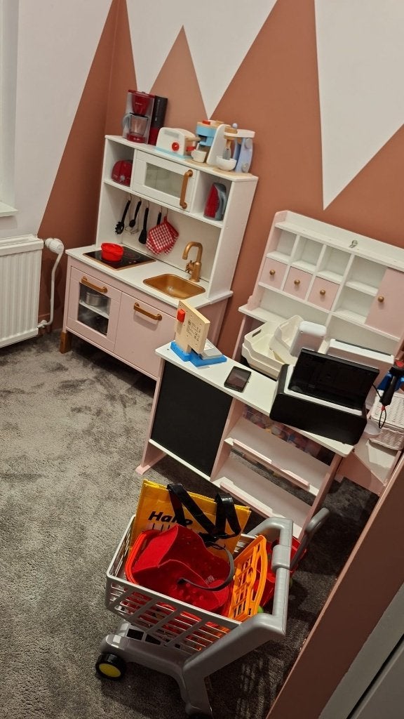 Speelkeuken & winkel met accessoires