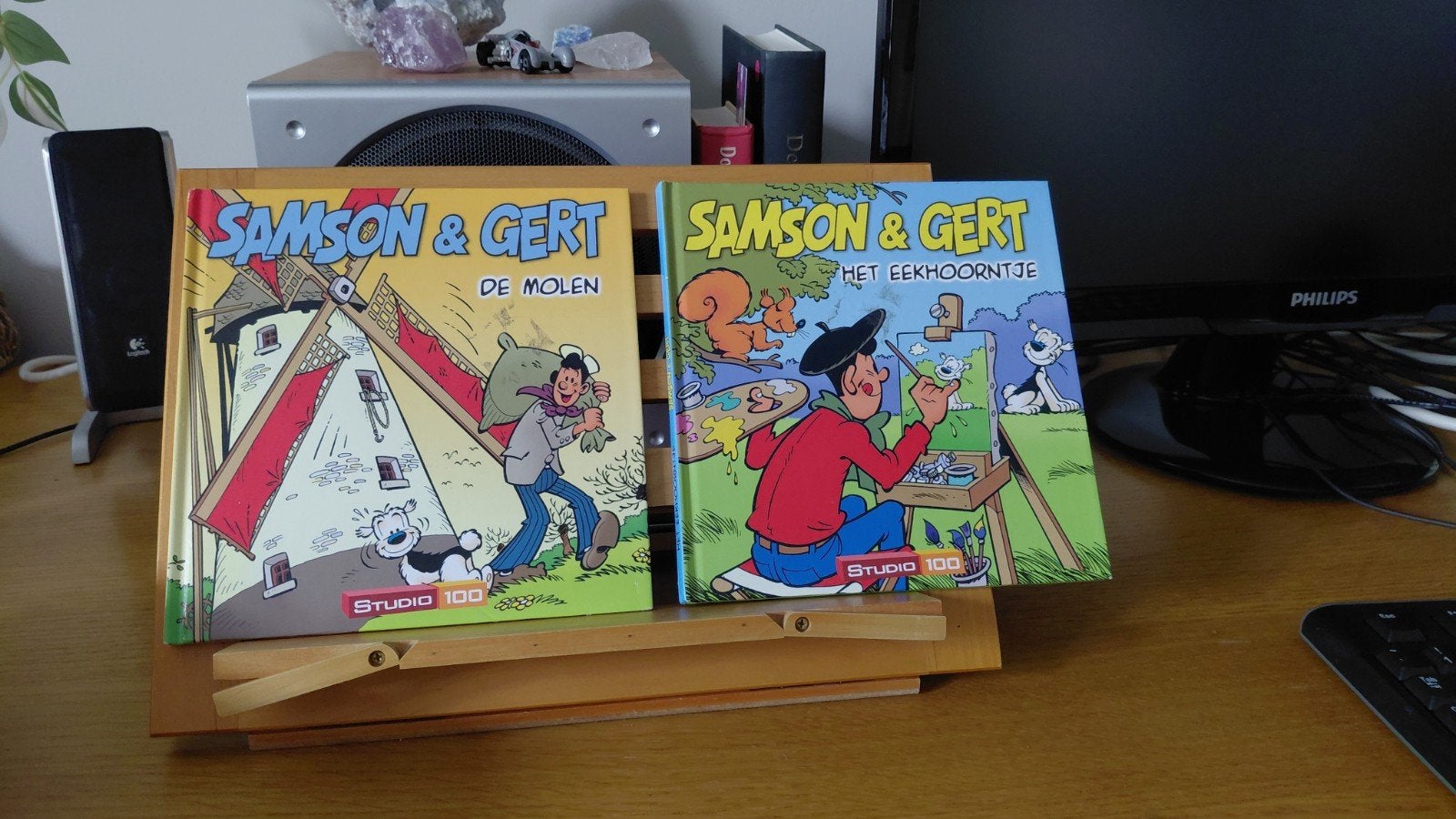 Samson & Gert  - De Molen & Het Eekhoorntje, Boeken, Meerdere stripboeken, Ophalen of Verzenden, Gelezen, Danny Verbiest