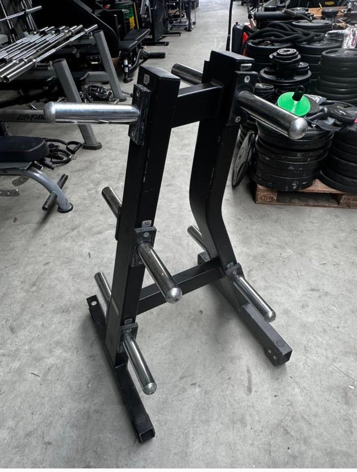 Technogym Opbergrek 50mm Gewichten, Sport en Fitness, Fitnessmaterialen, Ophalen, Gebruikt, Overige typen
