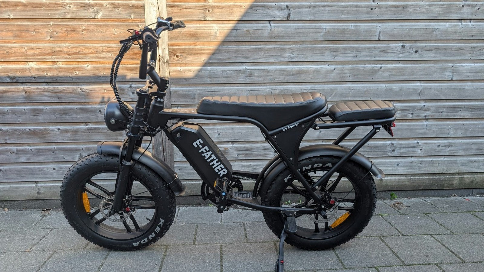 Fatbike e-father V20 z.g.a.n, Zo goed als nieuw, 59 cm of meer, 50 km per accu of meer, Ophalen