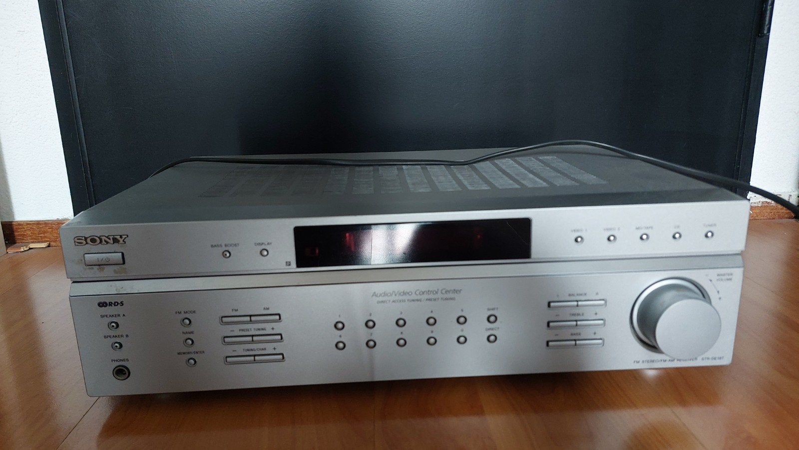 Sony Stereo Set met Speakers - STR-DE245 Receiver, Ophalen, Gebruikt, Losse componenten, Sony