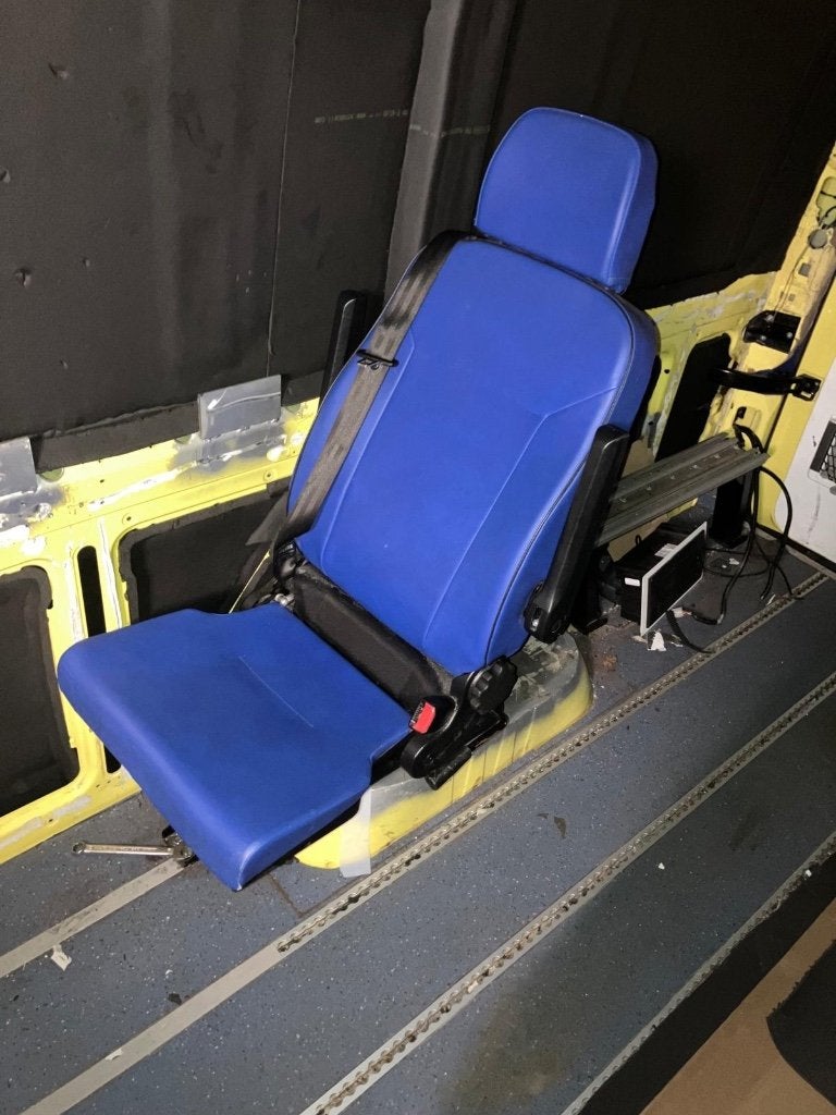 M1 Gekeurde Stoel uit Ambulance - Blauw, Ophalen, Nieuw, Universele onderdelen