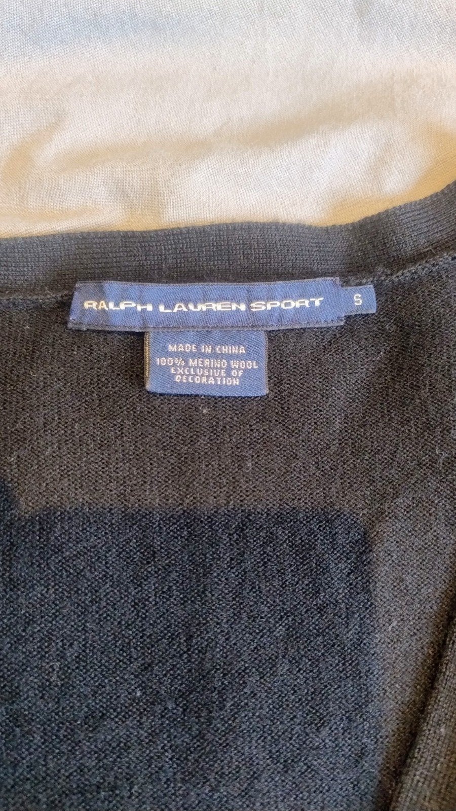 Foto 5 van Ralph Lauren Sport Zwart Vest Maat S