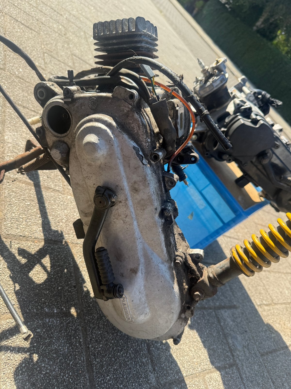 Puch piaggio type 1 2 3 blok 2 takt 50cc, Ophalen of Verzenden