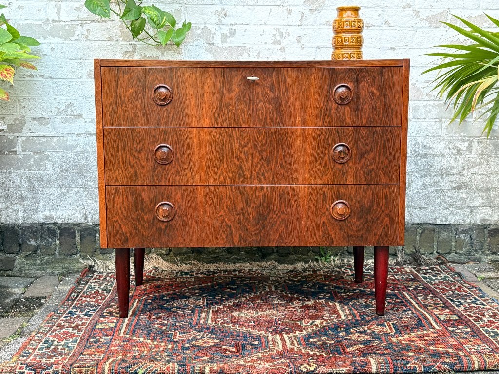 SMI Zweeds - laden  kastje / dressoir retro vintage jaren 60, Ophalen, Gebruikt, Deens design  - Pastoe - Fristho - Louis van Teeffelen