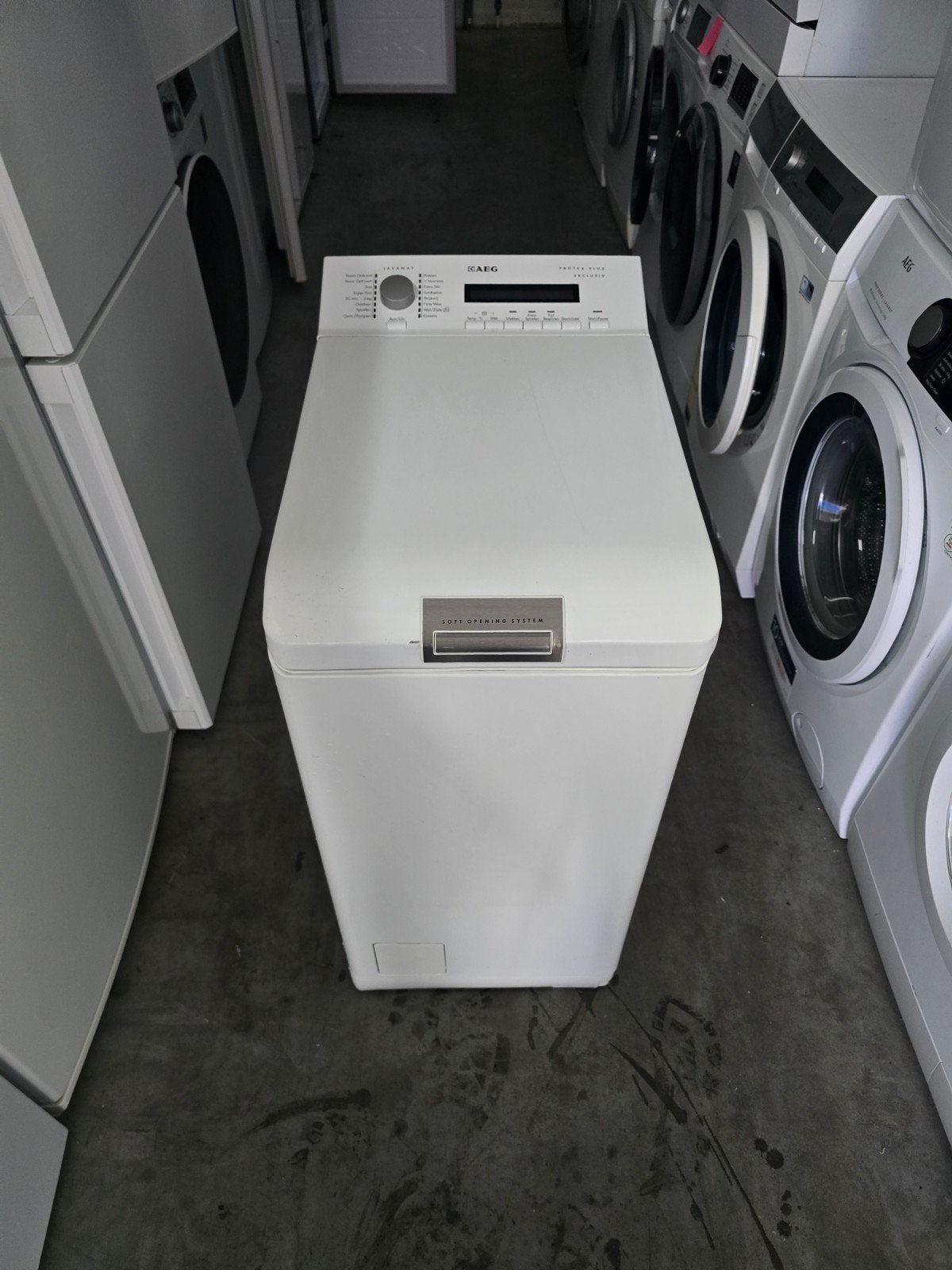 Keurige AEG Lavamat ProtexPlus bovenlader! Garantie!🚚✅️, Ophalen of Verzenden, Aeg, Kort programma, 85 tot 90 cm